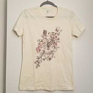 Flower and Skull T-shirt